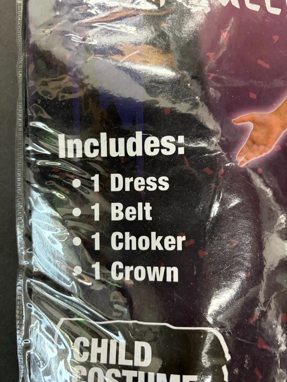 Zombie Prom Queen Costume - Black & Red (Child)